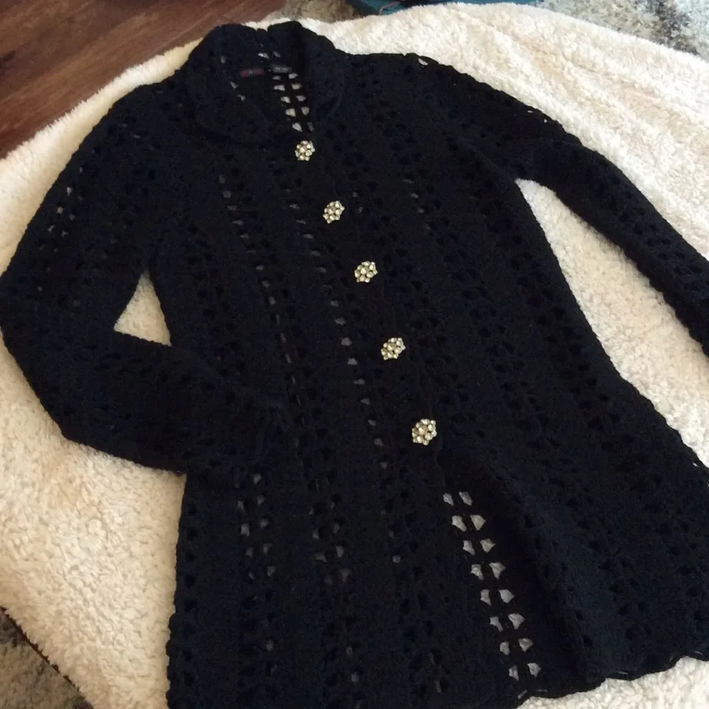 KNIT de KNIT 💞Knitted long cardigan 💞 - Picture 1 of 7